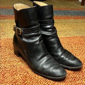 Salvatore Ferragamo Black Heeled Boots